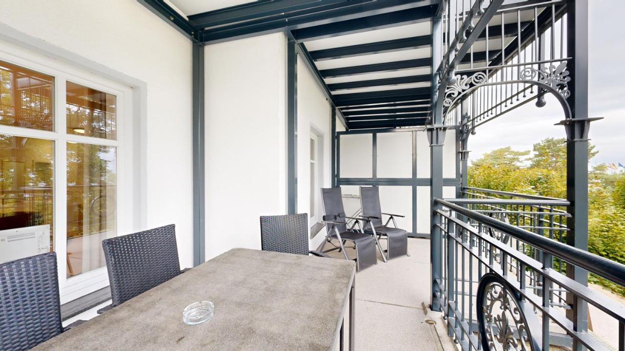 Villa Strandblick In Binz, Fewos Direkt Am Strand Mit Balkon Und Teilweise Mit Meerblick Exterior foto