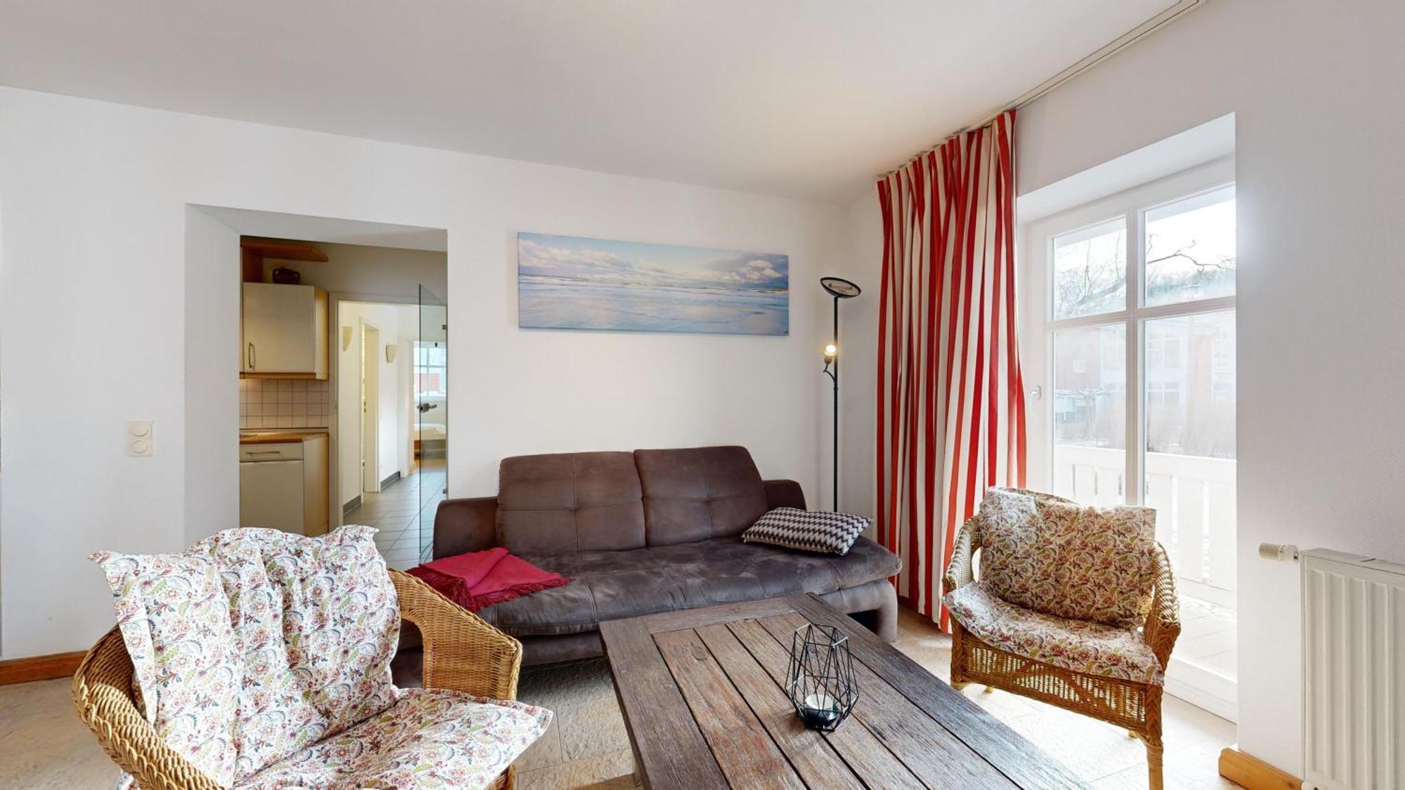 Villa Strandblick In Binz, Fewos Direkt Am Strand Mit Balkon Und Teilweise Mit Meerblick Exterior foto