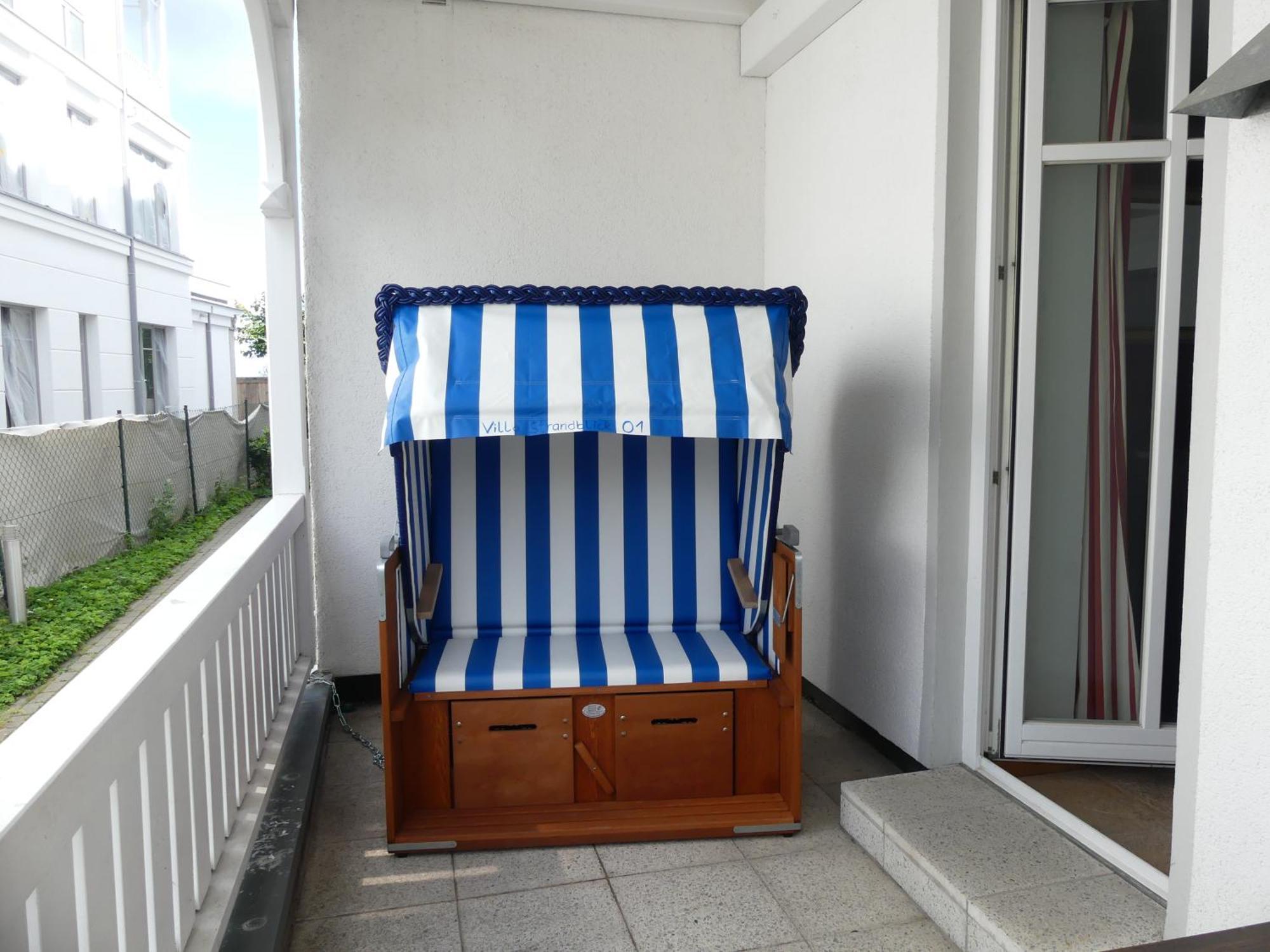 Villa Strandblick In Binz, Fewos Direkt Am Strand Mit Balkon Und Teilweise Mit Meerblick Exterior foto